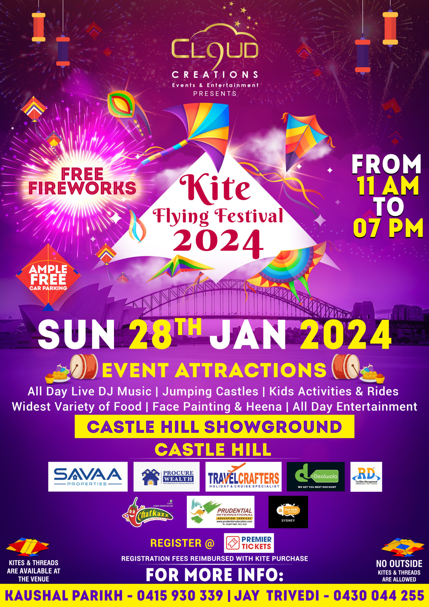 Kite Flying Festival 2024 Castle Hill Showground Get My Tickets